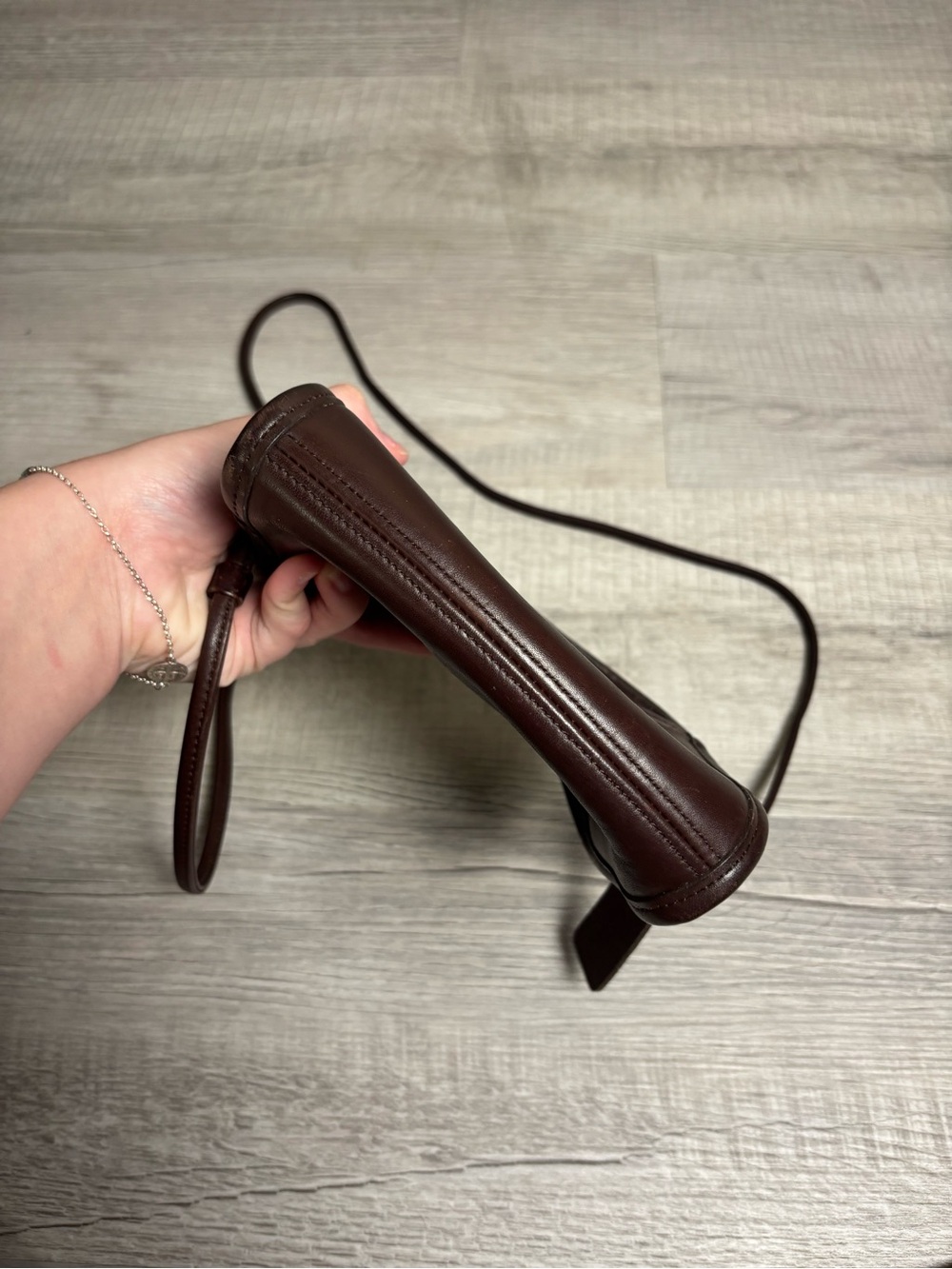 Vintage Coach Abby Crossbody Brown - Picture 7 of 13